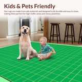 Sophisticated Tiled Green Composition(Green)