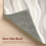 Elegant Cream Geometric Waves(Beige)