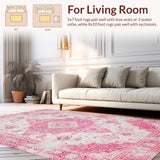 Chic Subtle Floral Motif Blend(Pink)