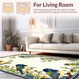 Charming Abstract Foliage and Fauna(Ivory)