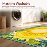 Trendy Colorful Contemporary Geometry(Yellow)