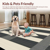 Chic Striped Trellis Motif(Beige)