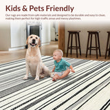 Contemporary Minimalist Stripe Aesthetic(White)