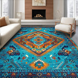 Eclectic Blue Toned Botanical Design(Blue)