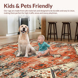 Chic Central Medallion Creation(Red)