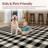 Cozy Transitional Plaid Design(Beige)