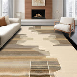 Ultra Soft Area Rug, Non Slip, Stain Resistant, Washable Area Rugs for Living Room, Bedroom, Bold Graphic Animal Artistry(Beige)