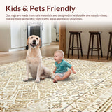 Sophisticated Tiled with Warm Hues(Beige)