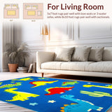 Delightful T Rex Illustrations(Blue)