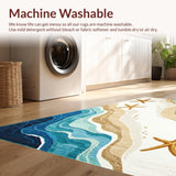 Contemporary Abstract Seaside Design(Beige)