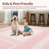 Contemporary Pink Coastal Touch(Pink)