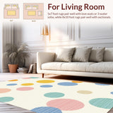 Contemporary Light Hued Patterned(White)