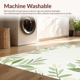 Elegant Earth Tones Leaf Design(Beige)