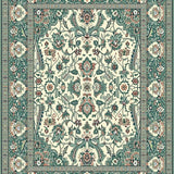 Artistic Green and Ivory Harmony(Ivory)