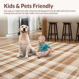 Transitional Subtle Striped Visual(Beige)