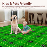 Vibrant Shamrock Patterned Flooring(Green)