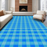 Charming Plaid Farmhouse Vibe(Blue)