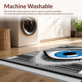 Elegant Dark Gray Abstract Design(Blue)