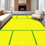 Ultra Soft Area Rug, Non Slip, Stain Resistant, Washable Area Rugs for Living Room, Bedroom, Cute Cheerful Banana Design(Yellow)