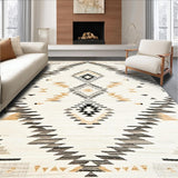 Whimsical Pastel Lattice Arrangement(Beige)