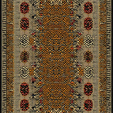 Ultra Soft Area Rug, Non Slip, Stain Resistant, Washable Area Rugs for Living Room, Bedroom, Vintage Cozy Animal Print(Brown)