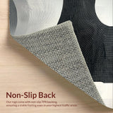 Chic Black and White Motif(Black)