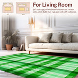 Charming Rustic Checkered Aesthetic(Green)