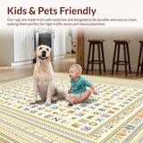 Elegant Alphabetic Play Surface(Red)