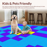 Cheerful Multicolor Learning Surface(Blue)