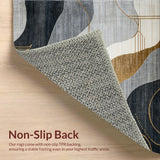 Sophisticated Abstract Gold Accents(Gray)