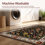 Chic Minimalist Flower(Black)