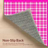 Light Pink Playful Buffalo Design(Pink)