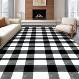 Stylish Vintage Check Design Element(Black)