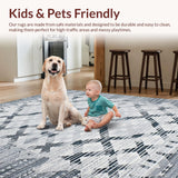 Vibrant Modern Grey Ogee Design(Gray)