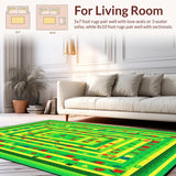 Charming Whimsical Round Design(Green)