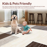 Artful Cream Medallion Layout(Beige)