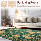 Elegant Faded Floral Aesthetic(Green)