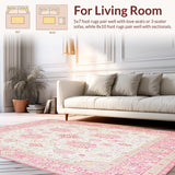Serene White Pink Beige Hues with Delicate Bethlehem(White)