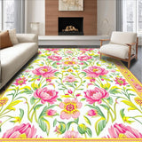 Delightful Bright Floral Composition(White)
