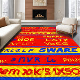 Eclectic Bright Phrase Motif(Red)
