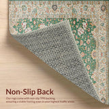 Elegant Sage Green Tiled Design(Ivory)