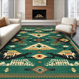 Eclectic Earthy Southwest Motif(Green)