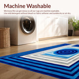 Playful Nonlinear Patterned Art(Blue)