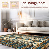 Cozy Textured Ethnic Print Fabric(Beige)