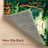 Charming Earthy Toned Safari Scene(Green)