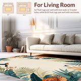 Delicate Floral and Wildlife Blend(Beige)