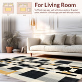 Cozy Warm Tones Checkerboard Appeal(Beige)