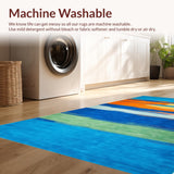 Eclectic Striped Color Fusion(Blue)