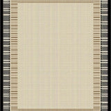 Stylish Black Tan Geometric Motif(Beige)