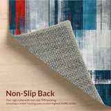 Eclectic Stained Abstract Motif(Gray)